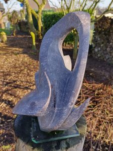 Woman Wearing a Skirt