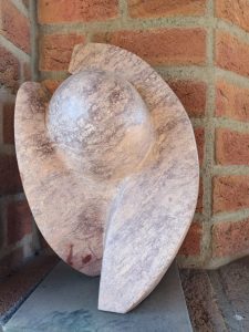 Hands Holding a Face